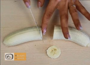 Banán pingvinek recept, banán pingvinek elkészítése 1. lépés