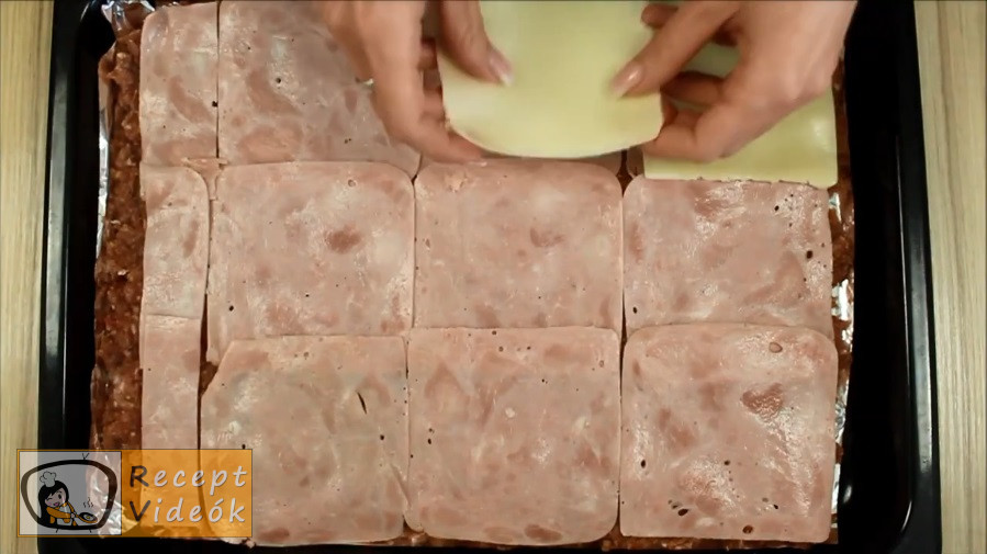 Bacon rolád recept, bacon rolád elkészítése 3. lépés