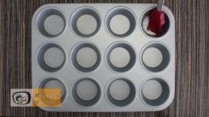 Tojás muffinok recept, tojás muffinok elkészítése 5. lépés
