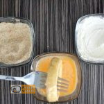 sajtos-sonkás hagymakarika recept elkészítése 5. lépés