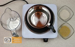 Málnás parfé recept, málnás parfé elkészítése 2. lépés