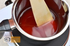 Málnás parfé recept, málnás parfé elkészítése 3. lépés