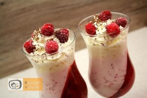 Málnás parfé recept, málnás parfé elkészítése - Recept Videók