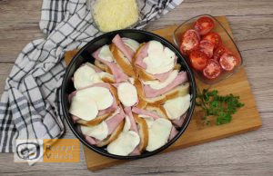 Besameles szendvicstorta recept, besameles szendvicstorta elkészítése 6. lépés