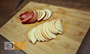 Alma rózsák recept, alma rózsák elkészítése 1. lépés