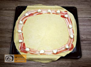 Flóra pizzája recept, Flóra pizzája elkészítése 1. lépés