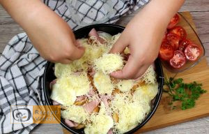 Besameles szendvicstorta recept, besameles szendvicstorta elkészítése 8. lépés