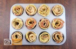 Krumplirózsák baconnel recept, krumplirózsák baconnel elkészítése 4. lépés