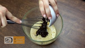 Csokis brownie recept, csokis brownie elkészítése 1. lépés