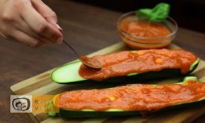 Cukkini pizza recept, cukkini pizza elkészítése 2. lépés