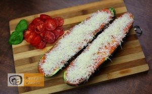 Cukkini pizza recept, cukkini pizza elkészítése 3. lépés