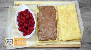 Málnás csokis süti recept, málnás csokis süti készítése 7. lépés