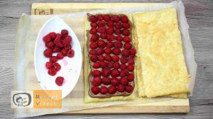 Málnás csokis süti recept, málnás csokis süti készítése 8. lépés