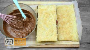 Málnás csokis süti recept, málnás csokis süti készítése 9. lépés