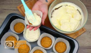 Citromos mini sajttorta recept, citromos mini sajttorta elkészítése 5. lépés