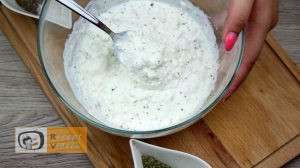 Cukkini tekercsek recept, cukkini tekercsek elkészítése 2. lépés