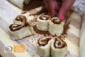 Fahéjas szívek recept, fahéjas szívek elkészítése 6. lépés