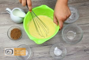 Maci palacsinta recept, maci palacsinta elkészítése 1. lépés