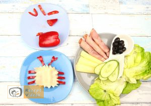 Szendvics rákok recept, szendvics rákok elkészítése 3. lépés