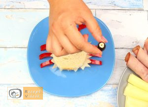 Szendvics rákok recept, szendvics rákok elkészítése 5. lépés