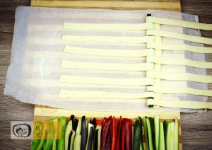 Zöldséges pite recept, zöldséges pite elkészítése 4. lépés