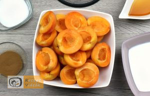 Sárgabarack krémleves recept, sárgabarack krémleves elkészítése 1. lépés