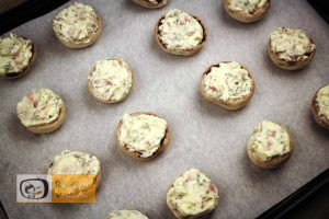 Sajtkrémmel töltött gomba recept, sajtkrémmel töltött gomba elkészítése 6. lépés