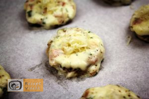 Sajtkrémmel töltött gomba recept, sajtkrémmel töltött gomba elkészítése 7. lépés