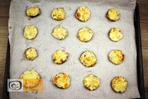 Sajtkrémmel töltött gomba recept, sajtkrémmel töltött gomba elkészítése 8. lépés