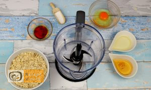 Csokis zabkeksz szendvics recept, csokis zabkeksz szendvics elkészítése 3. lépés