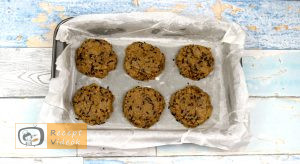 Csokis zabkeksz szendvics recept, csokis zabkeksz szendvics elkészítése 5. lépés