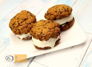 Csokis zabkeksz szendvics - Recept Videók