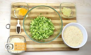 Sajtos cukkinigolyó recept, sajtos cukkinigolyó elkészítése 3. lépés