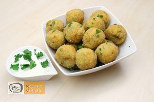Sajtos cukkinigolyó recept, sajtos cukkinigolyó elkészítése - Recept Videók