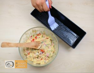 Rusztikus mediterrán kenyér recept, rusztikus mediterrán kenyér elkészítése 3. lépés