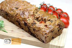 Rusztikus mediterrán kenyér recept, rusztikus mediterrán kenyér elkészítése - Recept Videók