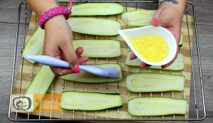 Cukkini tekercsek recept, cukkini tekercsek elkészítése 5. lépés
