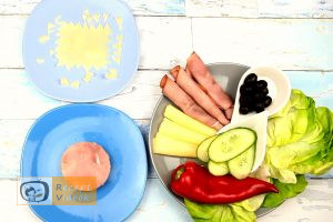 Szendvics rákok recept, szendvics rákok elkészítése 2. lépés