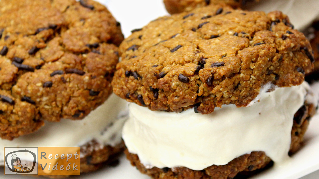 Csokis zabkeksz szendvics - Recept Videók Csokis zabkeksz szendvics - Recept Videók