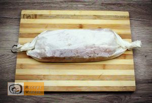 Baconbe tekert krumpli rolád recept elkészítése 22. lépés