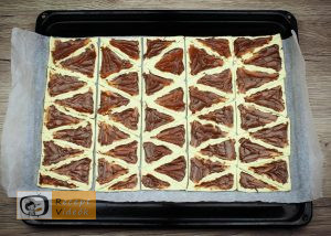 Mogyorókrémes minikiflik recept, mogyorókrémes minikiflik elkészítése 4. lépés