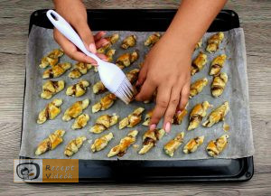 Mogyorókrémes minikiflik recept, mogyorókrémes minikiflik elkészítése 8. lépés