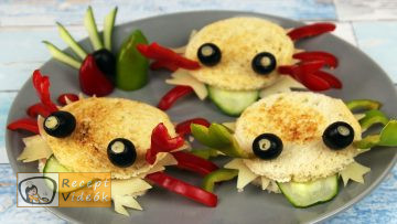 Szendvics rákok recept, szendvics rákok elkészítése - Recept Videók