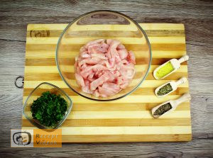 Tavaszi csirkealagút recept, tavaszi csirkealagút elkészítése 1. lépés