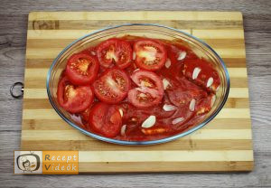 Paradicsomos rakott csirke recept, paradicsomos rakott csirke elkészítése 5. lépés