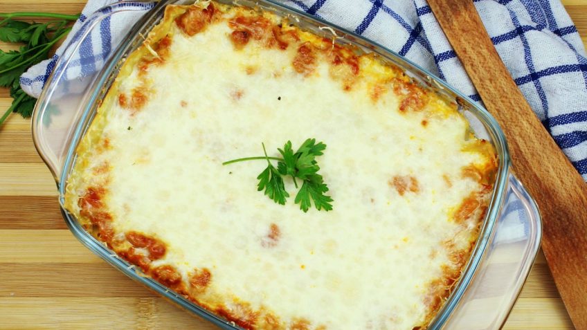 Ricottás lasagne