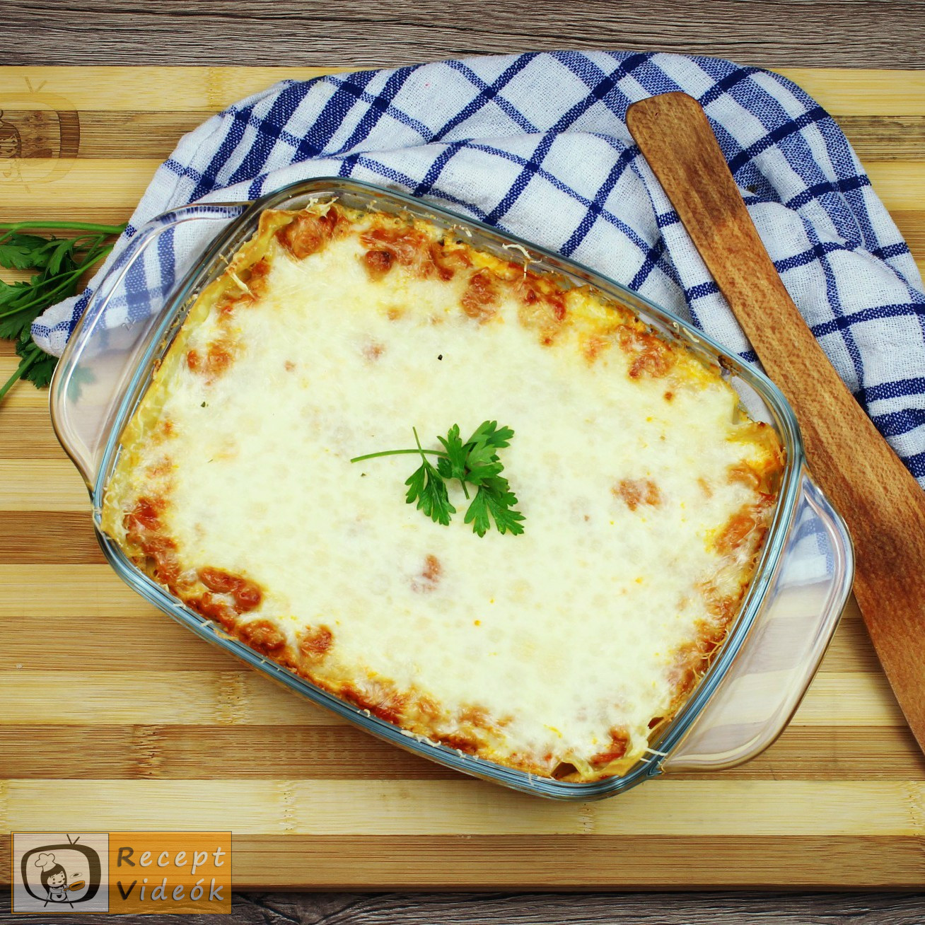 Ricottás lasagne recept, ricottás lasagne elkészítése - Recept Videók