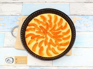 Sárgabarackos pite recept, sárgabarackos pite elkészítése 5. lépés