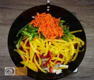 Kínai édes-savanyú csirke recept elkészítése 2. lépés