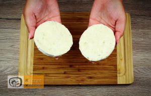 Töltött camembertes buci recept elkészítése 1. lépés